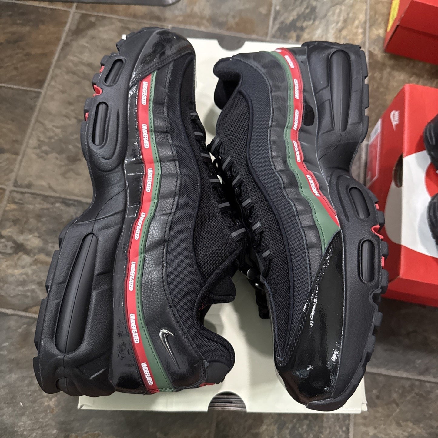 Size 13 - Undefeated x Nike Air Max 95 Black