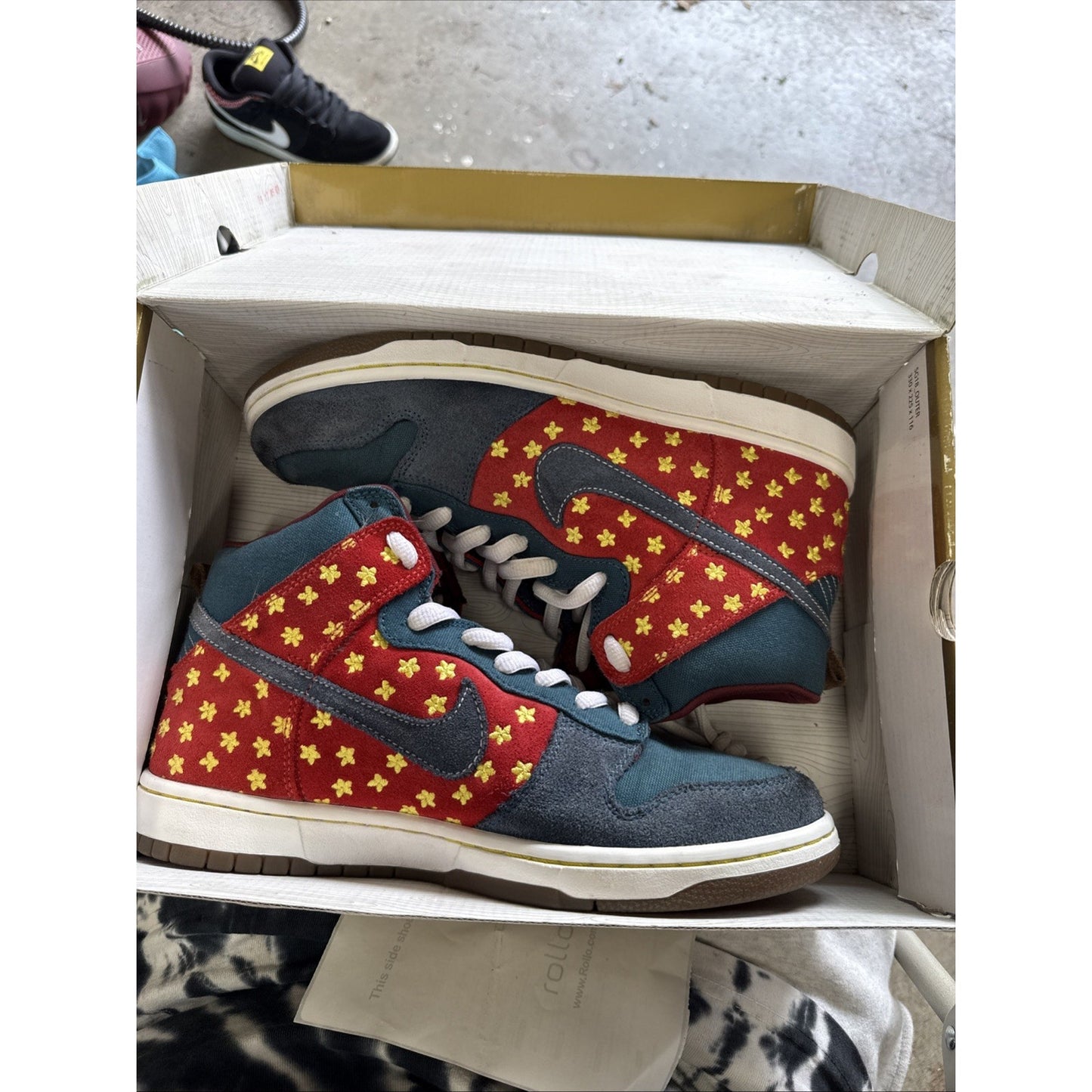 Nike Dunk High Sb Quagmires Size 9.5