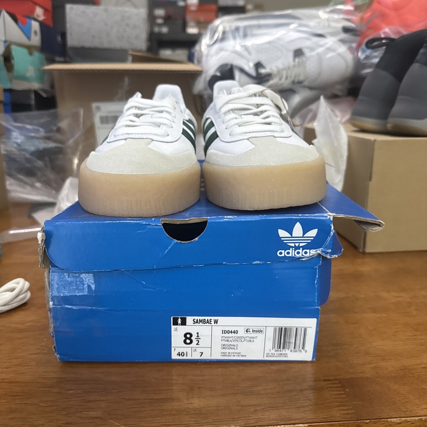SIZE 8.5 Adidas Sambae Womens Shoes BS300