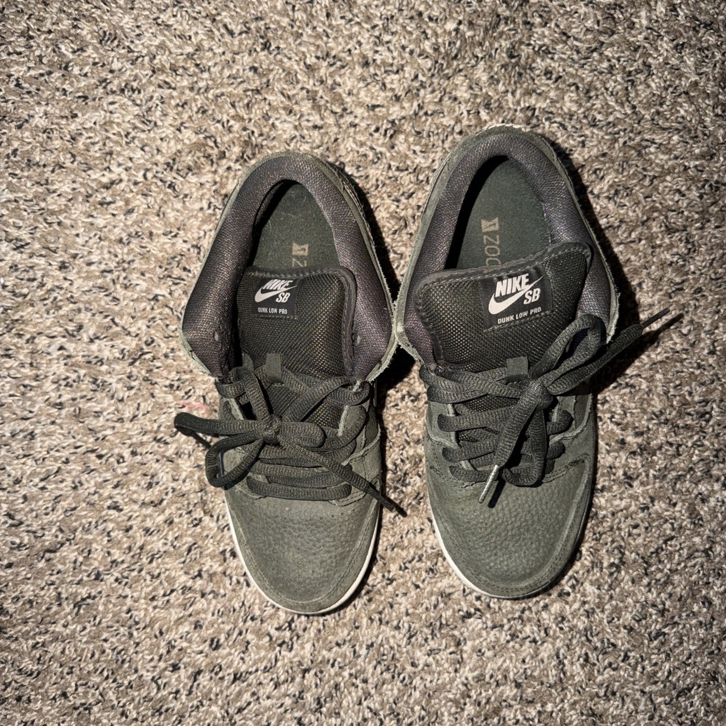 Size 7 - Nike Dunk Pro SB Low Sequoia White Gum