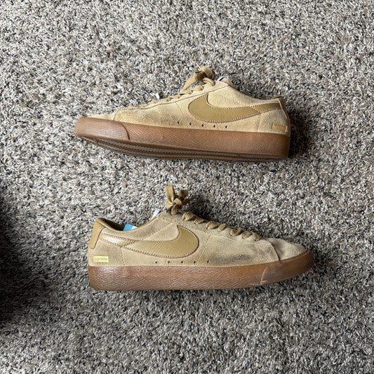Size 10 - Supreme x Nike SB Blazer GT Low Golden Beige