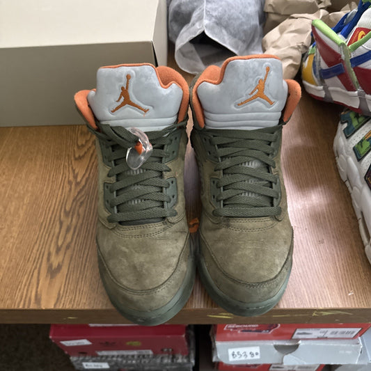 Size 8 - Air Jordan 5 Retro 2024 Olive