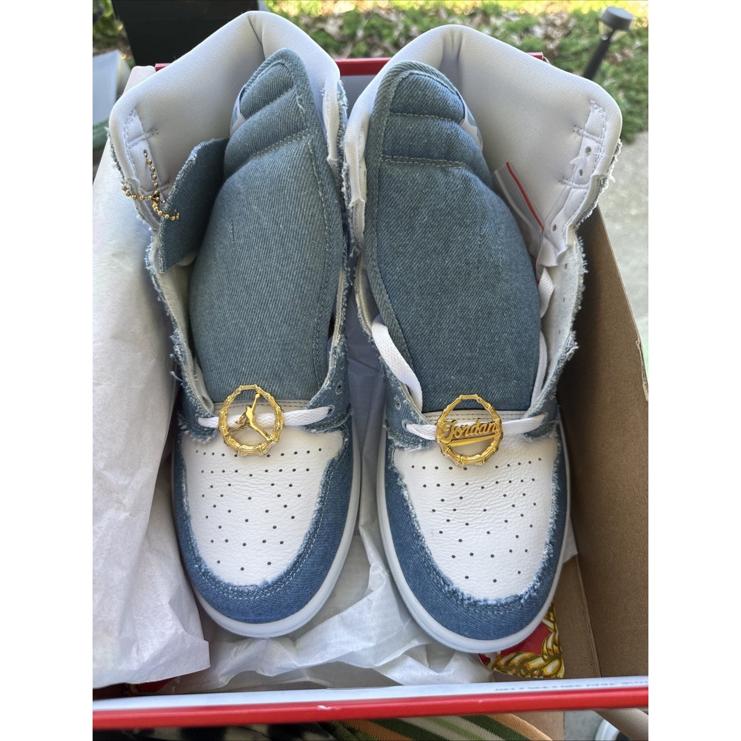 Size 12 - Jordan 1 High OG Denim 2022 W