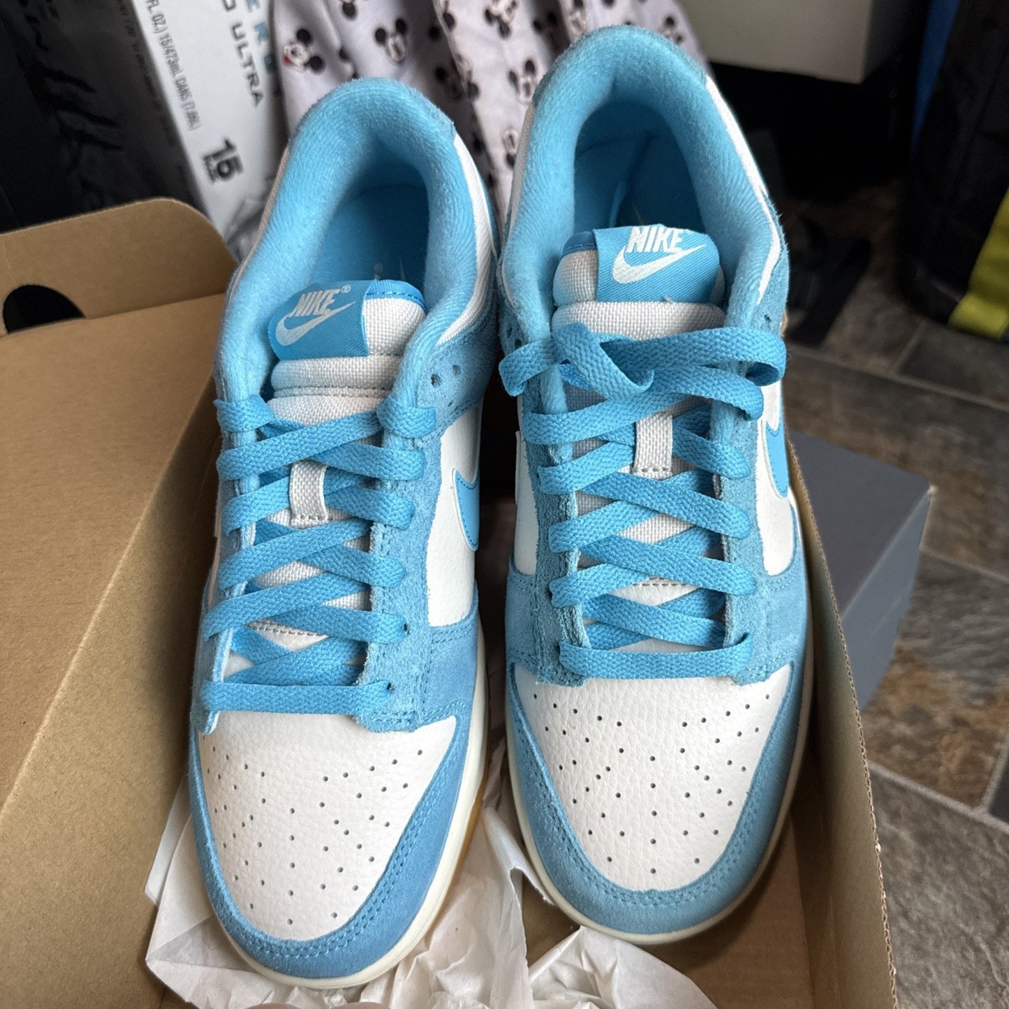 Size 8 - Nike Dunk SE Low Baltic Blue Gum