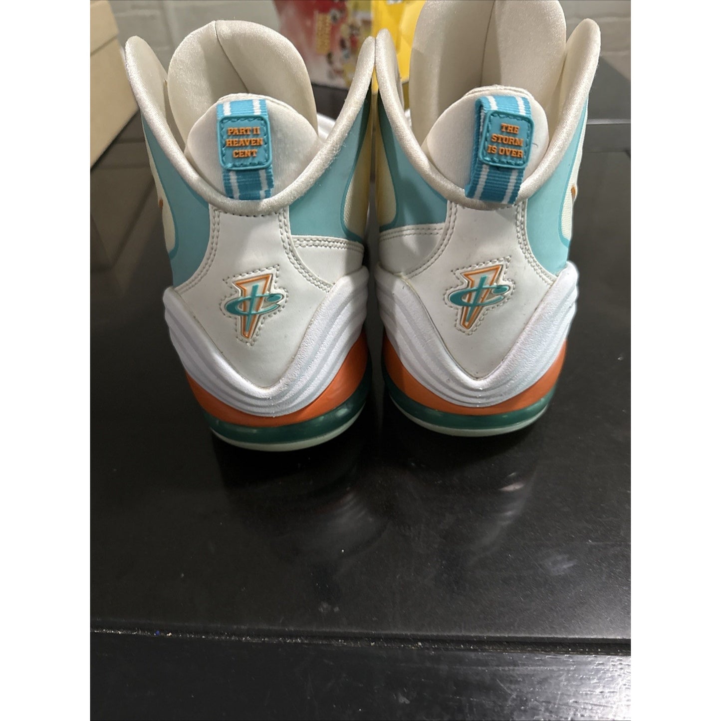 Size 13 - Nike Air Penny 5 Miami Dolphins
