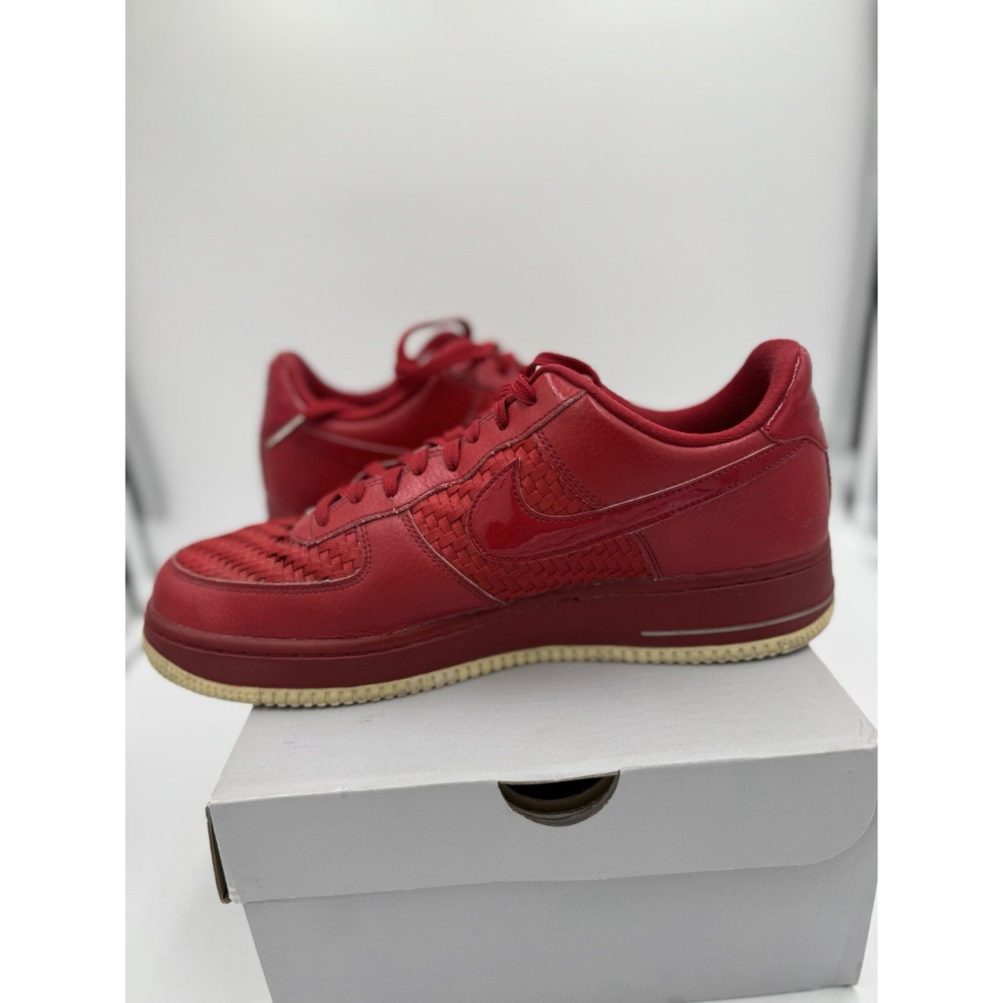 Size 10.5 - Nike Air Force 1 '07 LV8 Low Red
