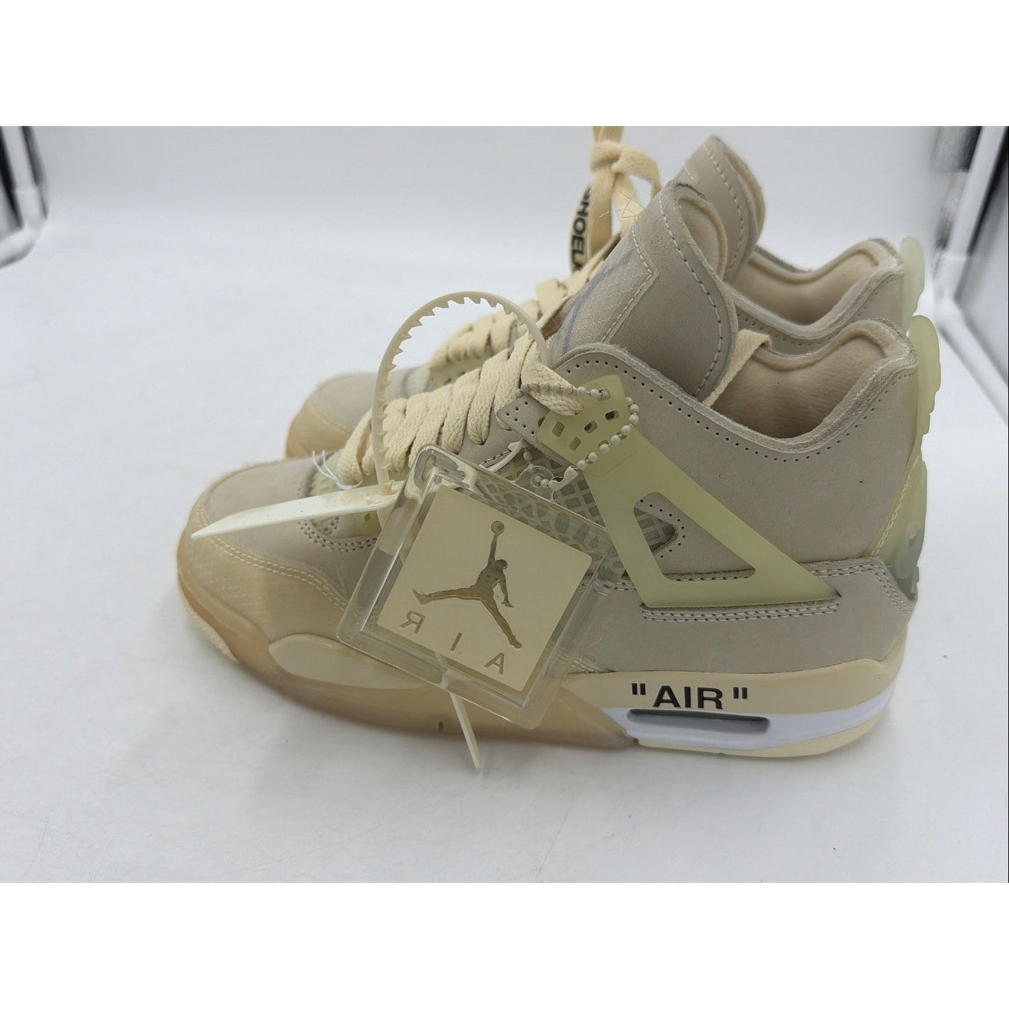 Size 5 - Jordan 4 SP x Off-White Mid Sail W FRST Sample