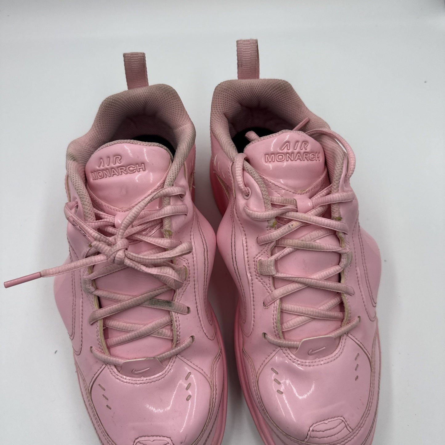 Size 10 - Nike Martine Rose x Air Monarch IV Soft Pink