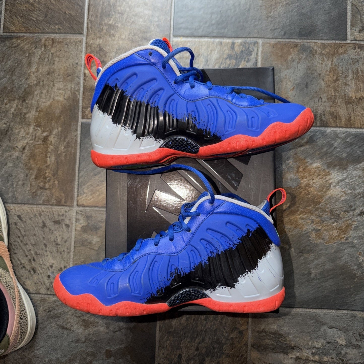 Size 7 (GS) - Nike Little Posite Pro Mid Nerf