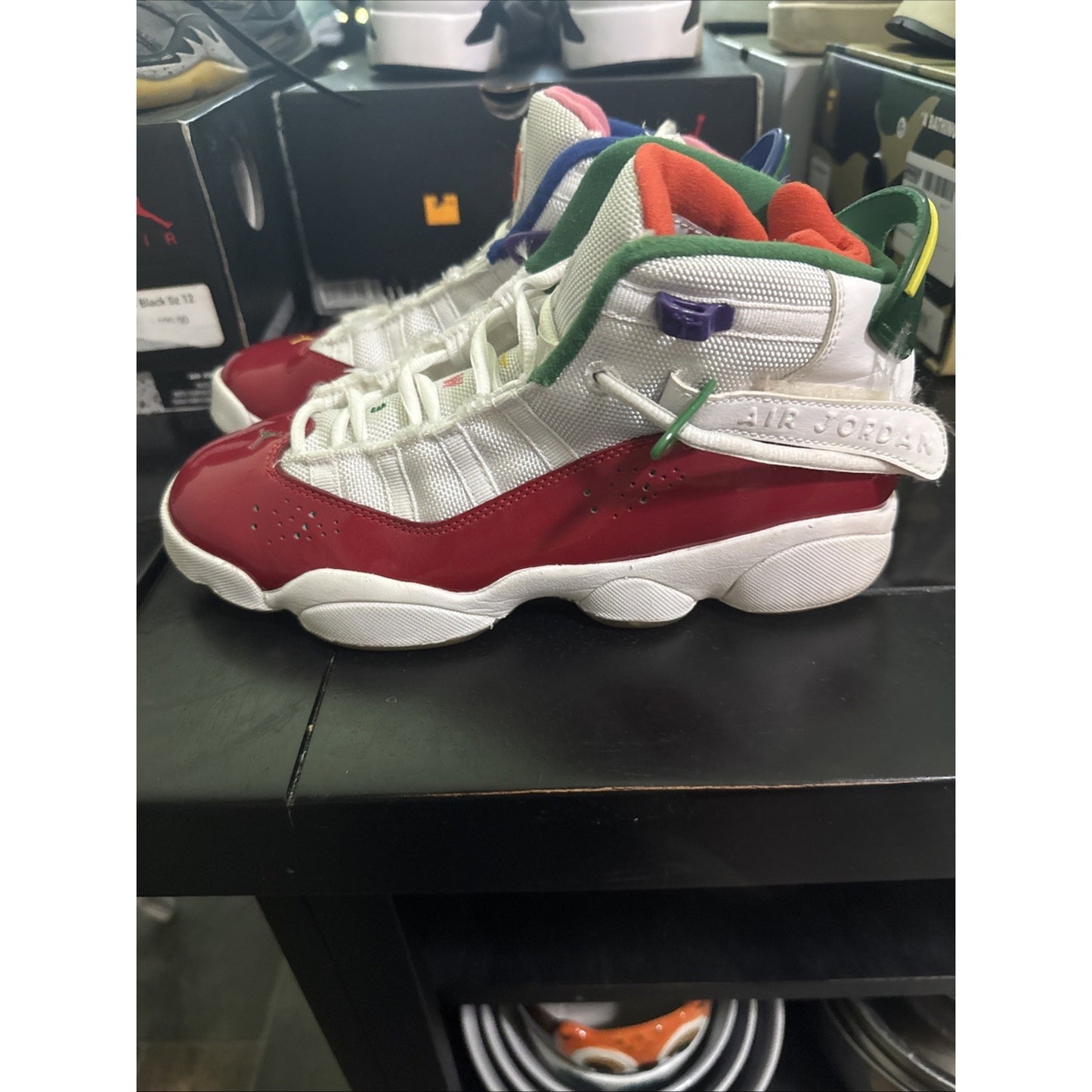 Size 6.5 (GS) - Jordan 6 Rings Mid Multicolor