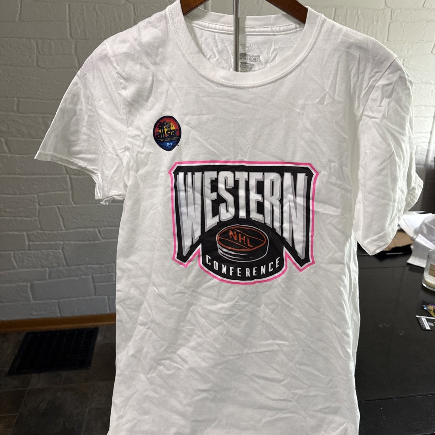 2023 NHL All Star Game ASG Western Conference South Florida Sz S T-Shirt New