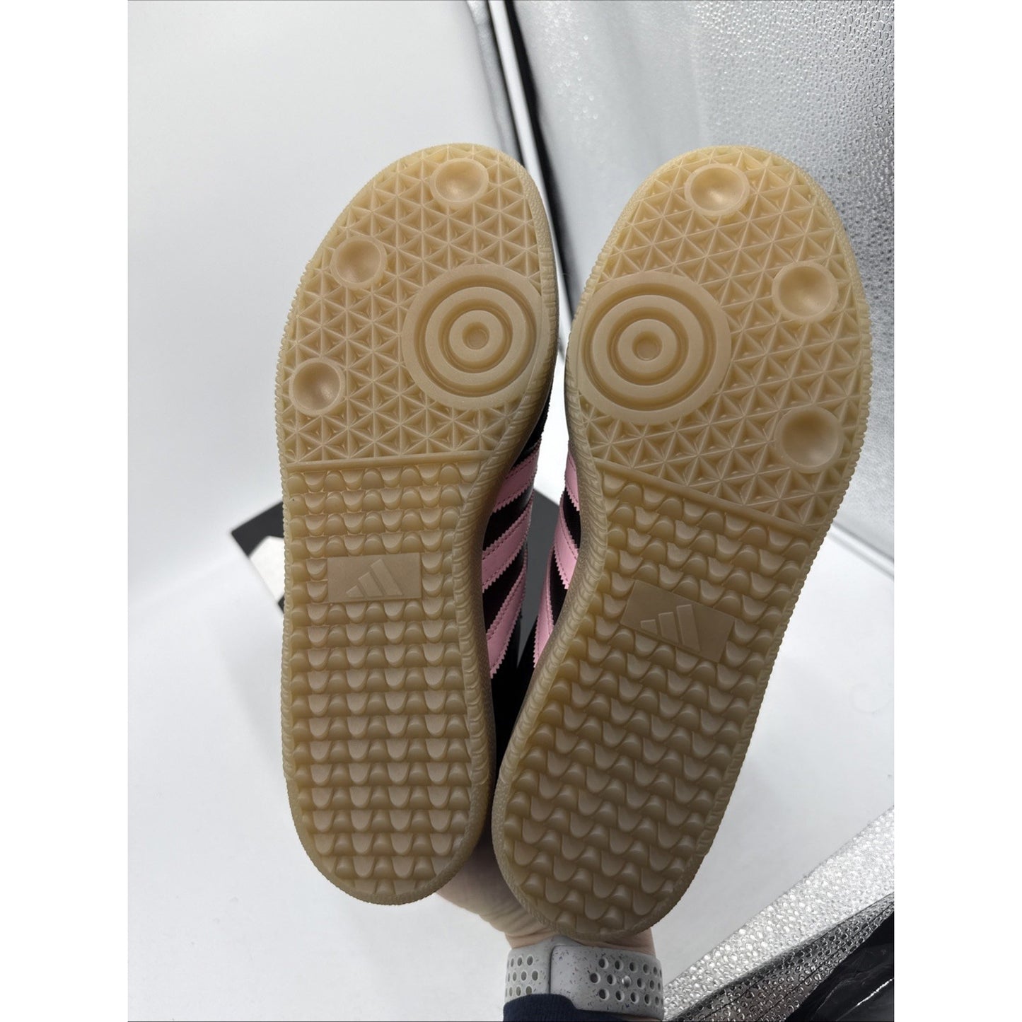 Size 9.5 - adidas Lionel Messi x Samba Inter Miami CF - Debossed Away Kit