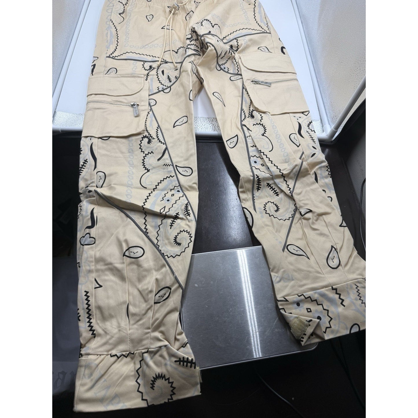Size 34 Guapi Designer Joggers Beige 1 Of 100