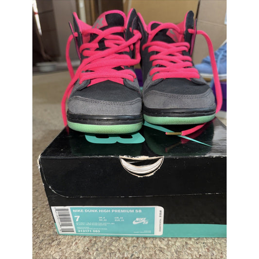 Size 7 - Nike Dunk Premium SB High Northern Lights LEP