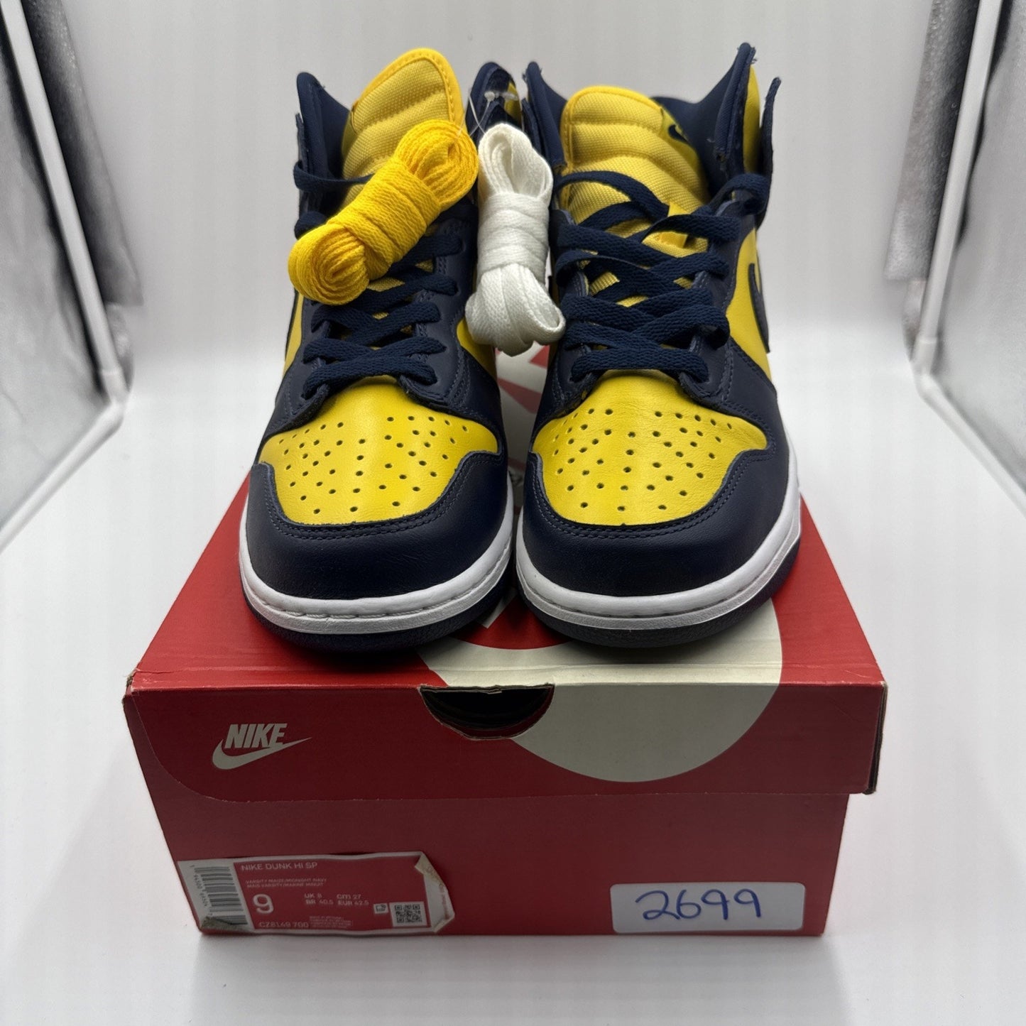 Size 9 - Nike Dunk SP 2020 High Michigan