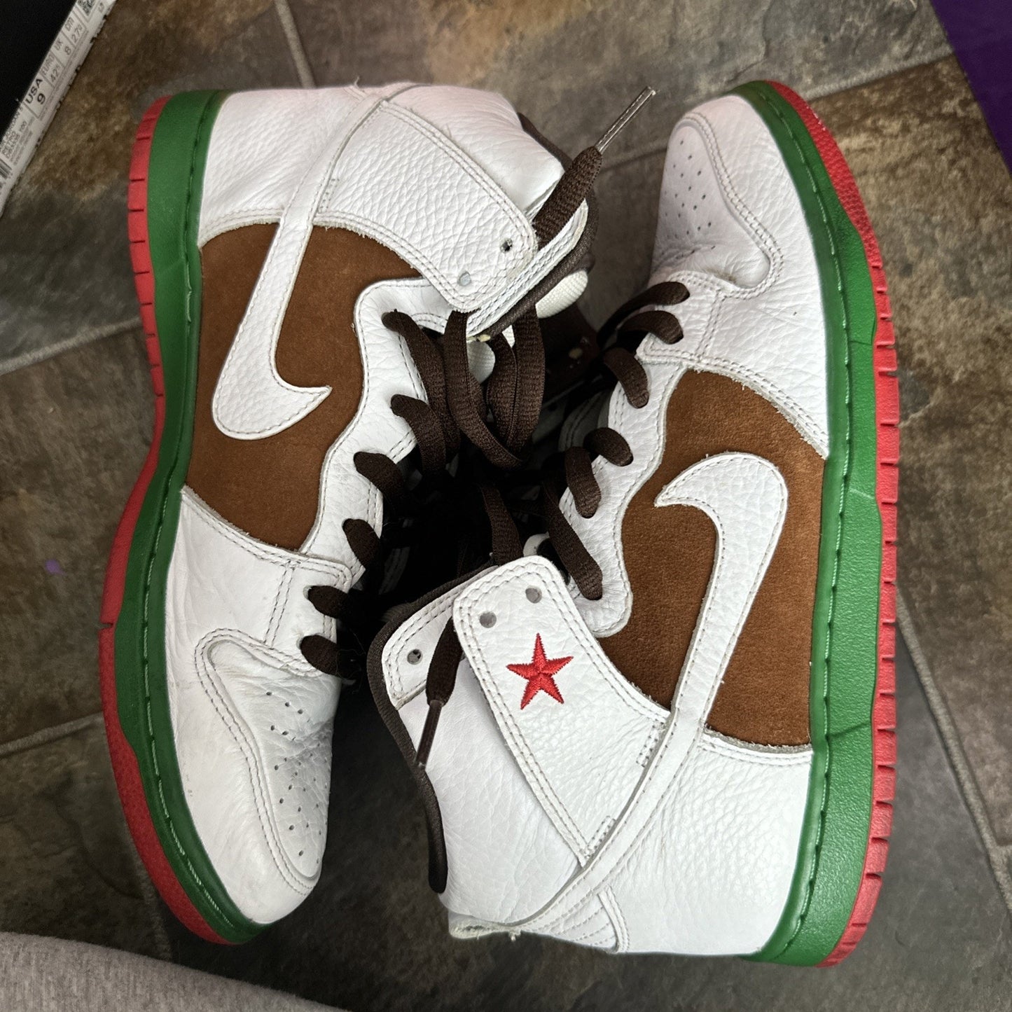 Size 10 - Nike Dunk SB High Cali