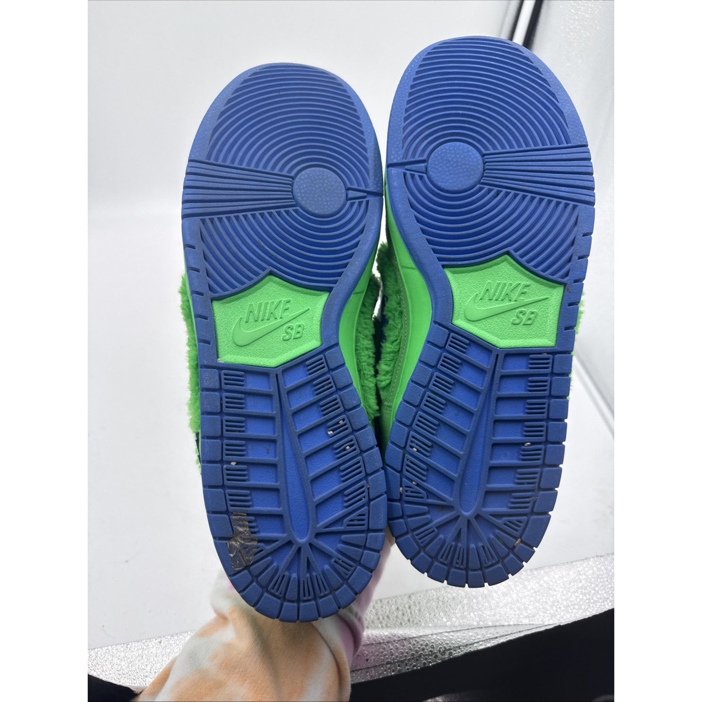 Size 11 - Nike SB Dunk Low x Grateful Dead Green Bear Formally Owned By G-Eazy