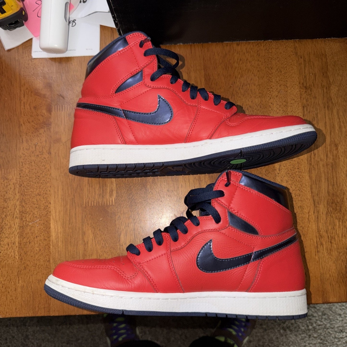 Size 11 - Air Jordan 1 Retro OG High David Letterman