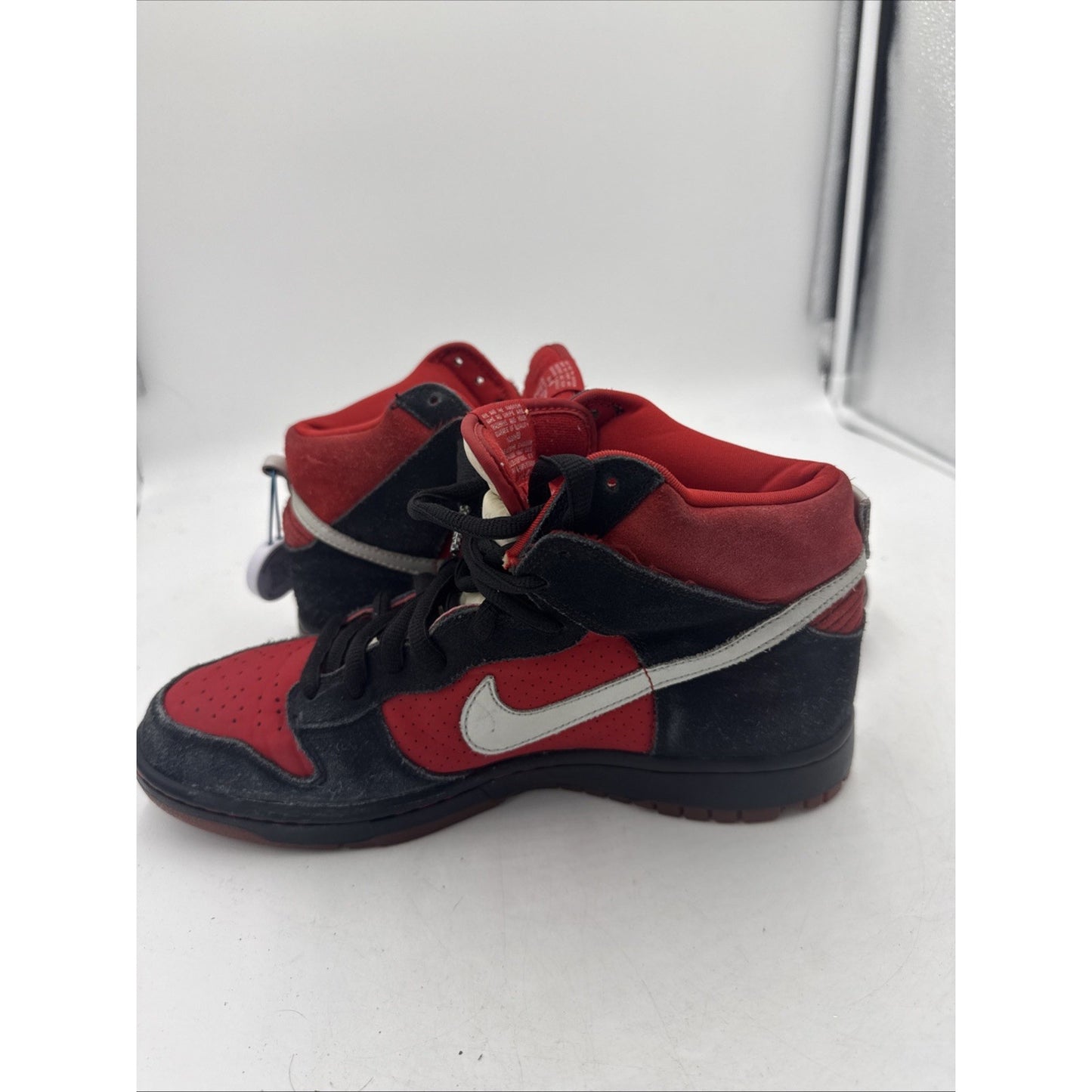 Size 9.5 - Nike Dunk Pro Sb High Red