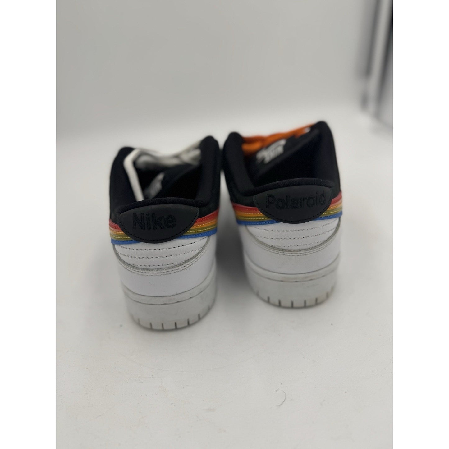 Size 7.5 - Nike Polaroid x Dunk SB Low Black