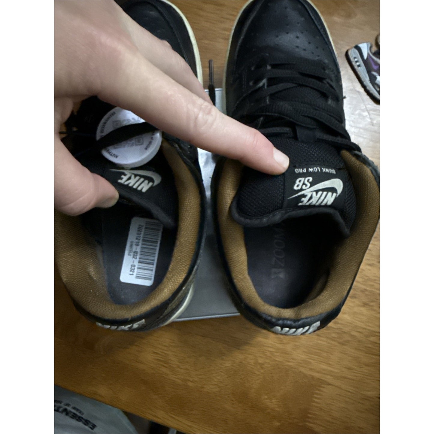 Size 6 - Nike Dunk Premium SB Qs Low Black Rain