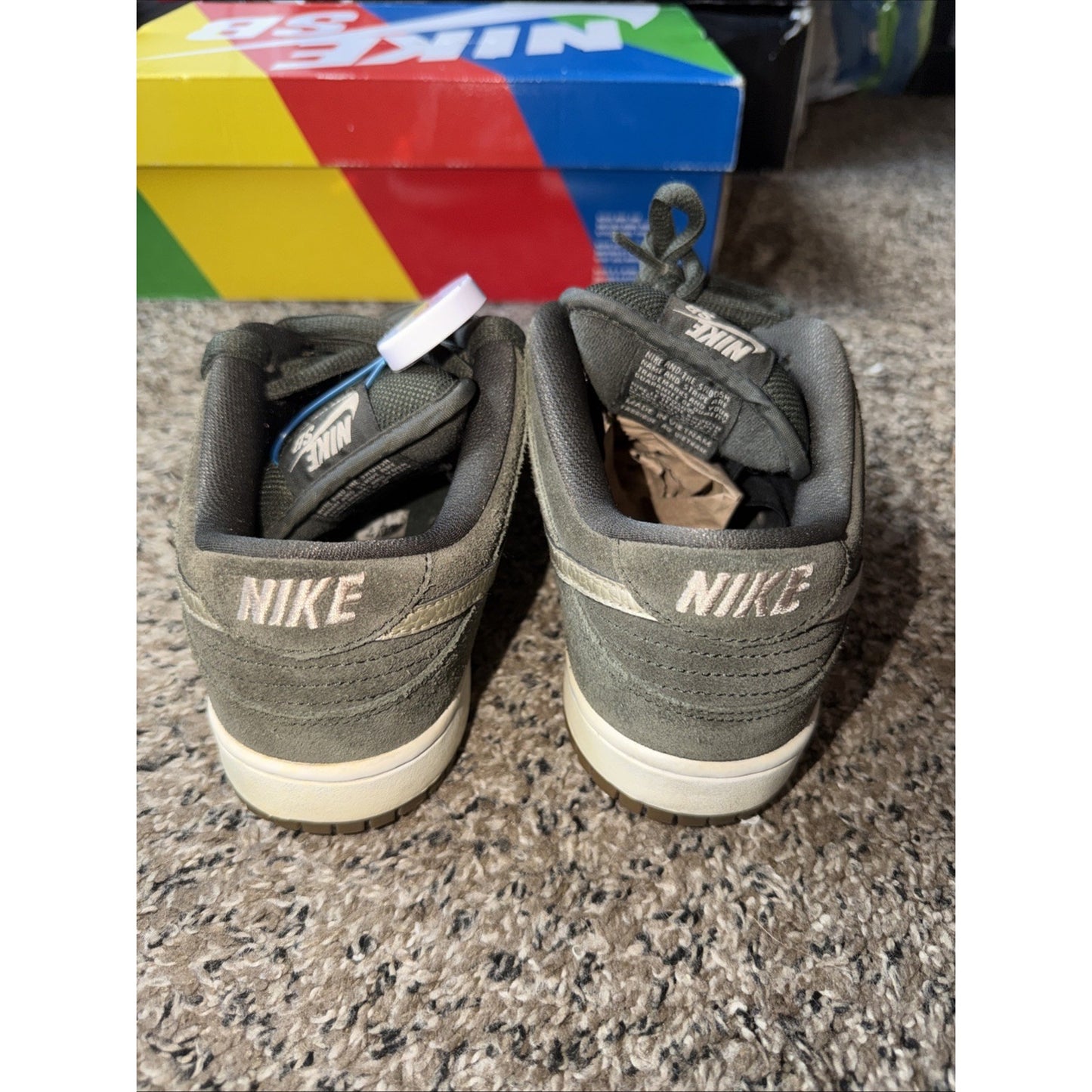 Size 6 - Nike Dunk Pro SB Low Sequoia White Gum