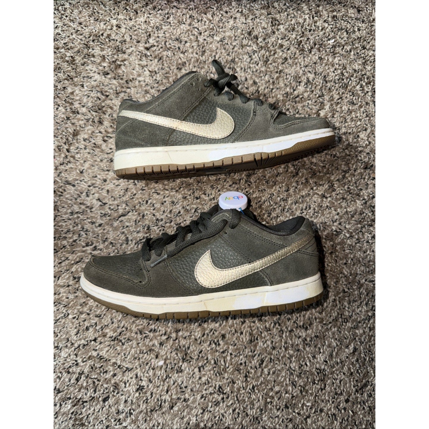 Size 6 - Nike Dunk Pro SB Low Sequoia White Gum