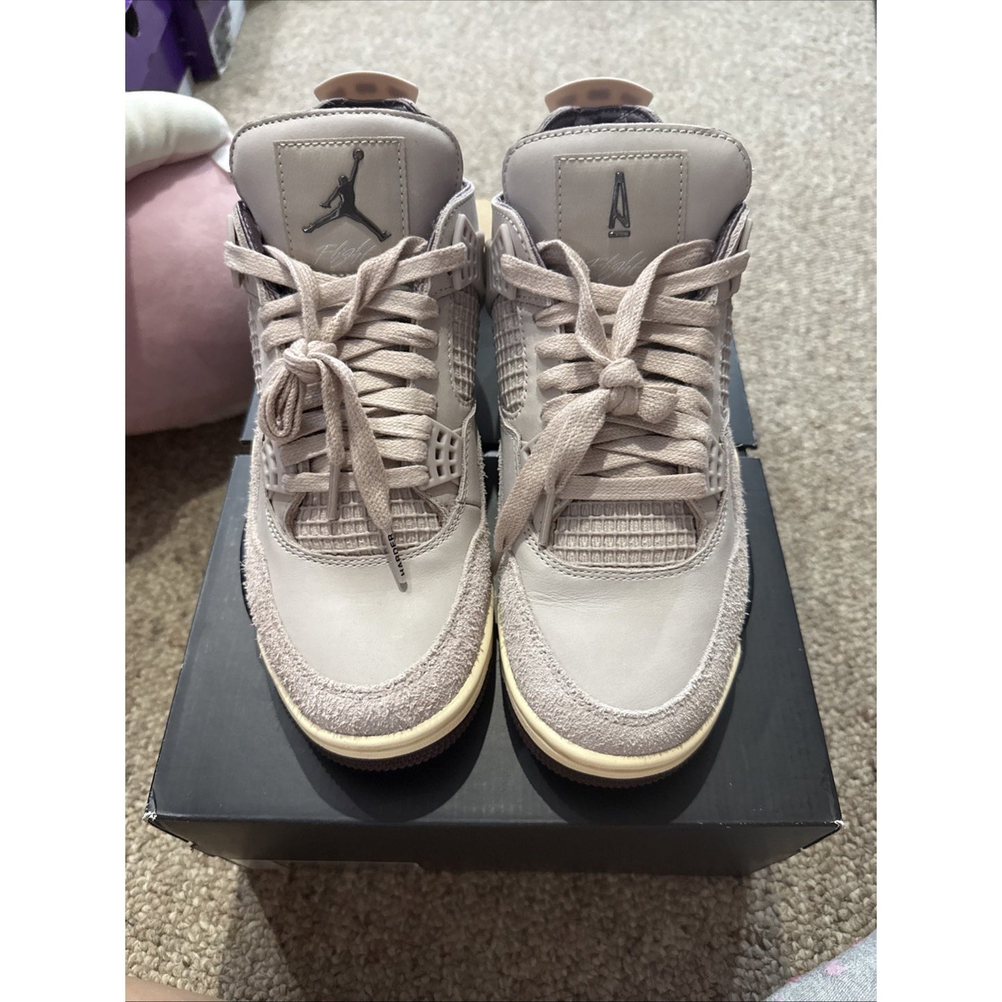 Size 7.5 - A Ma Maniére x Air Jordan 4 Retro While You Were Sleeping W