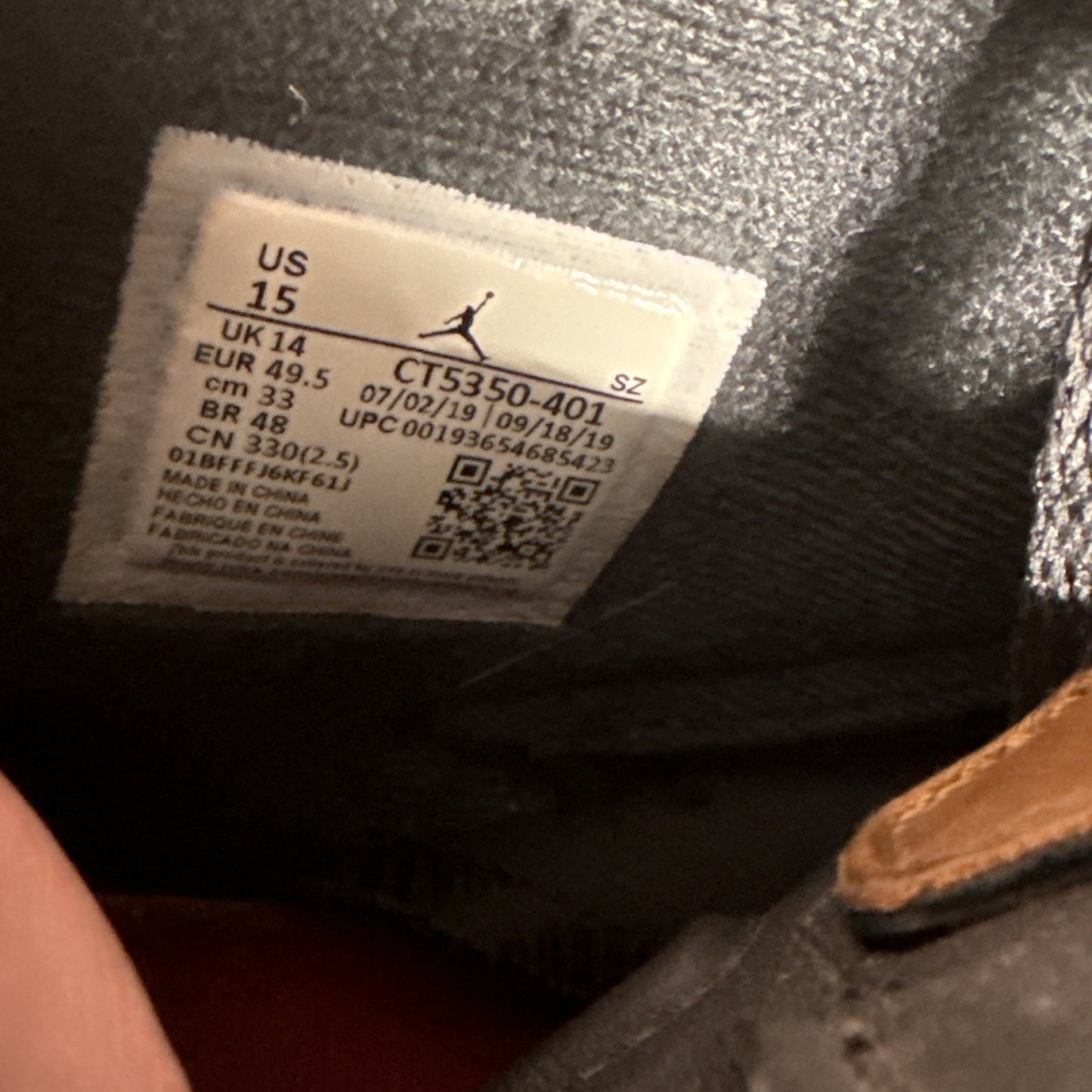 Size 15 - Air Jordan 6 Retro Washed Denim