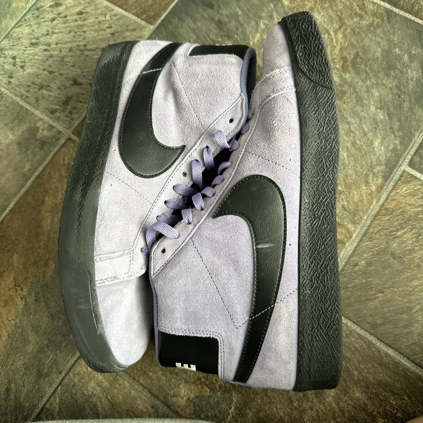 Size 11 - Nike Zoom Blazer SB Mid Dusty Amethyst Black