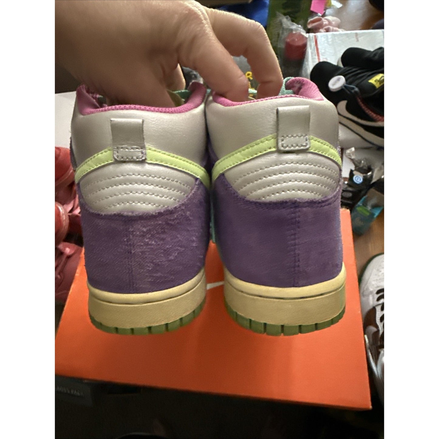 Nike 6.0 Women Size 10 Green Purple Blue