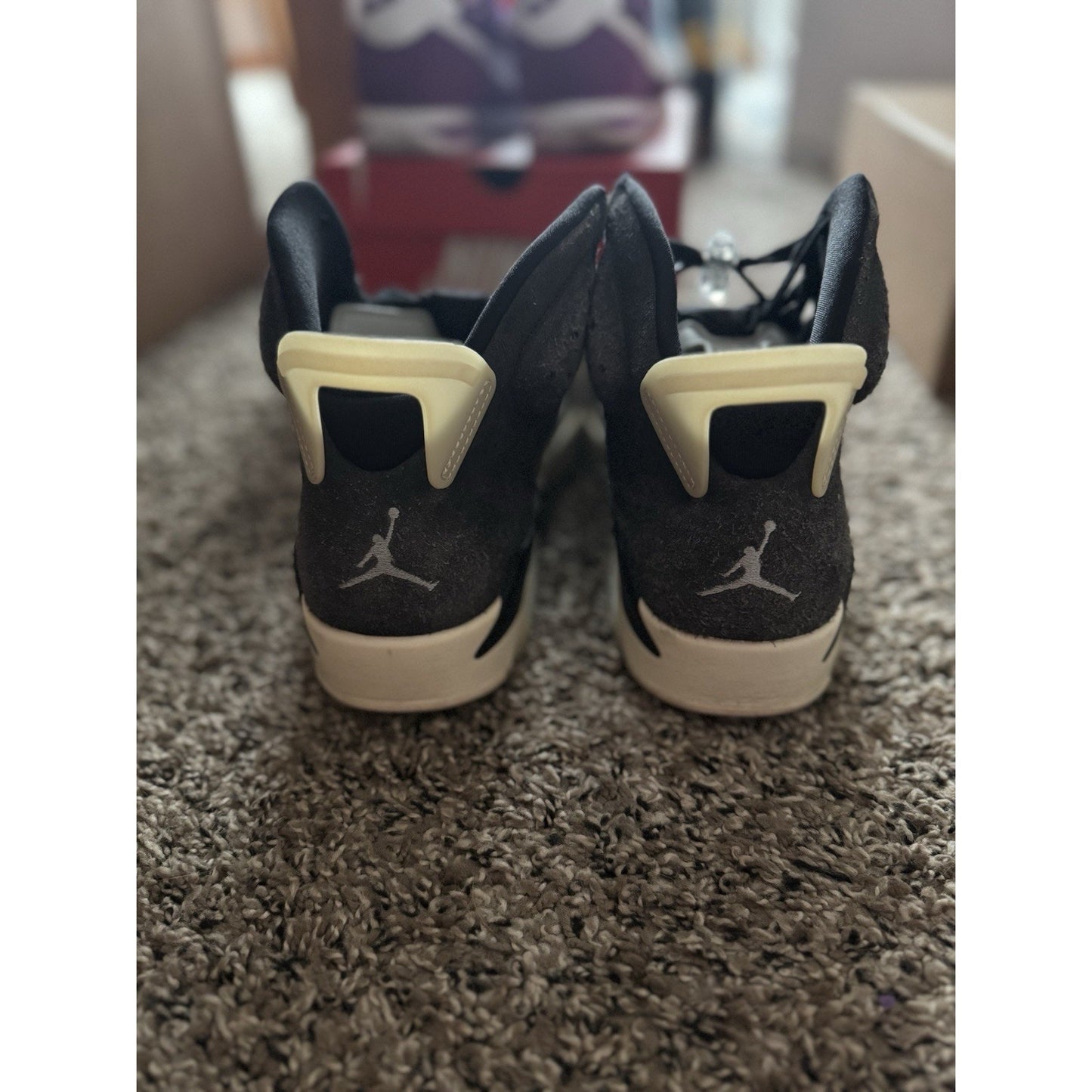 Size 9.5 - Air Jordan 6 Retro Tech Chrome W BS355