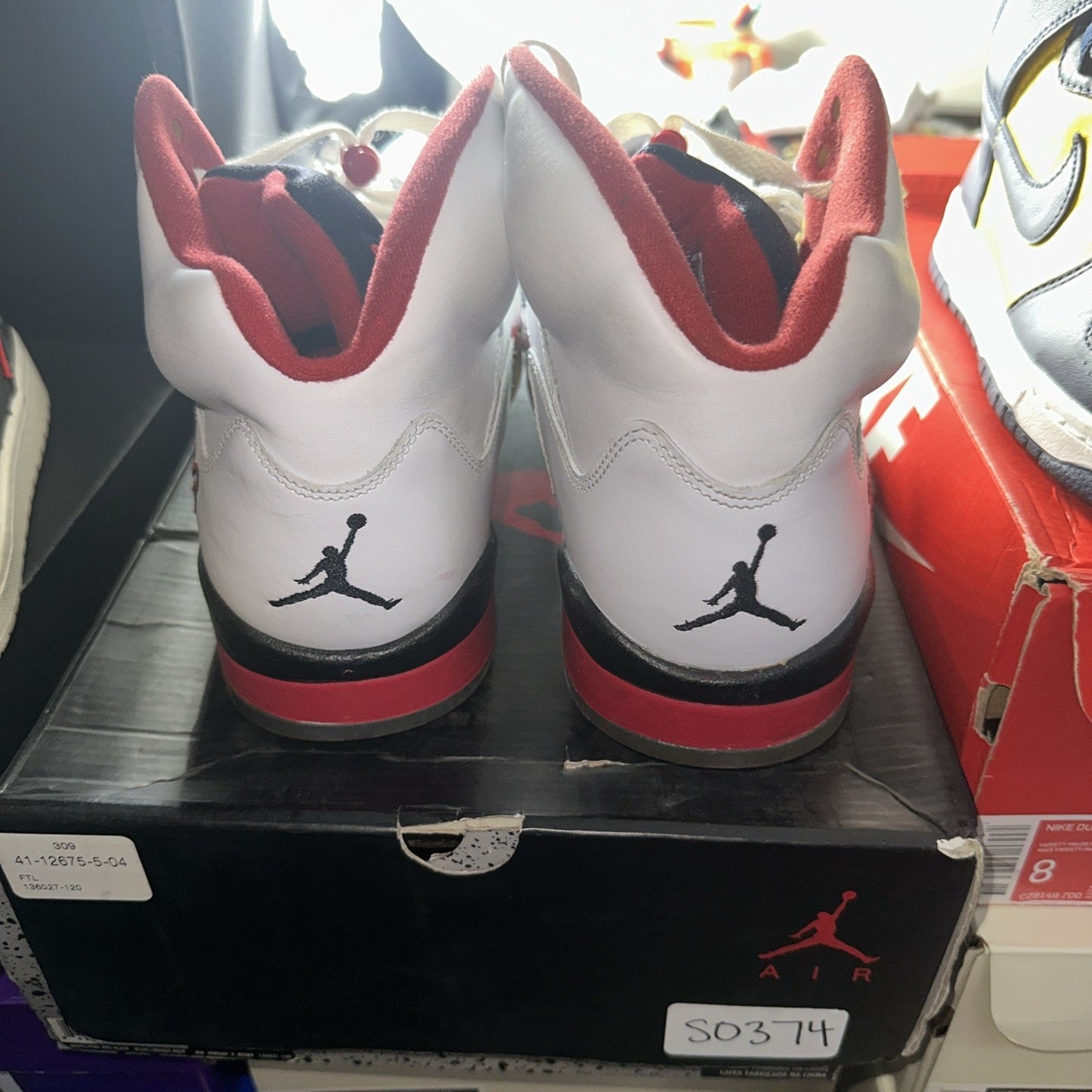Size 9.5 - Air Jordan 5 Retro 2013 Fire Red