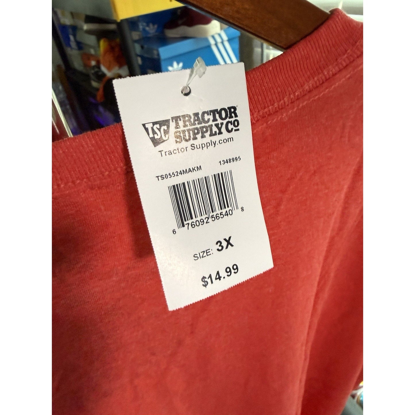 Mack Truck Bulldog Graphic T-shirt, Red, Mens Size 3XL