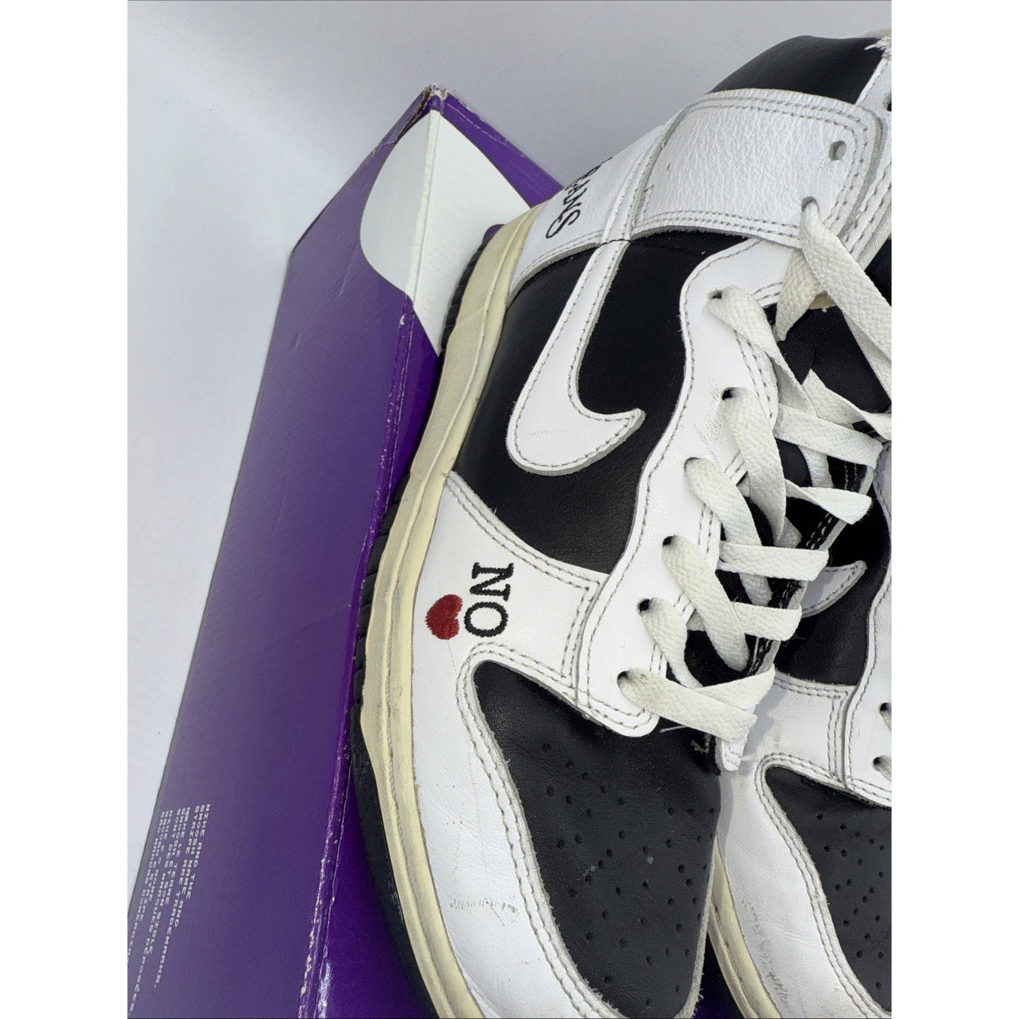 Size 7.5 - Nike Supreme x Dunk SB High By Any Means - Stormtrooper BS823