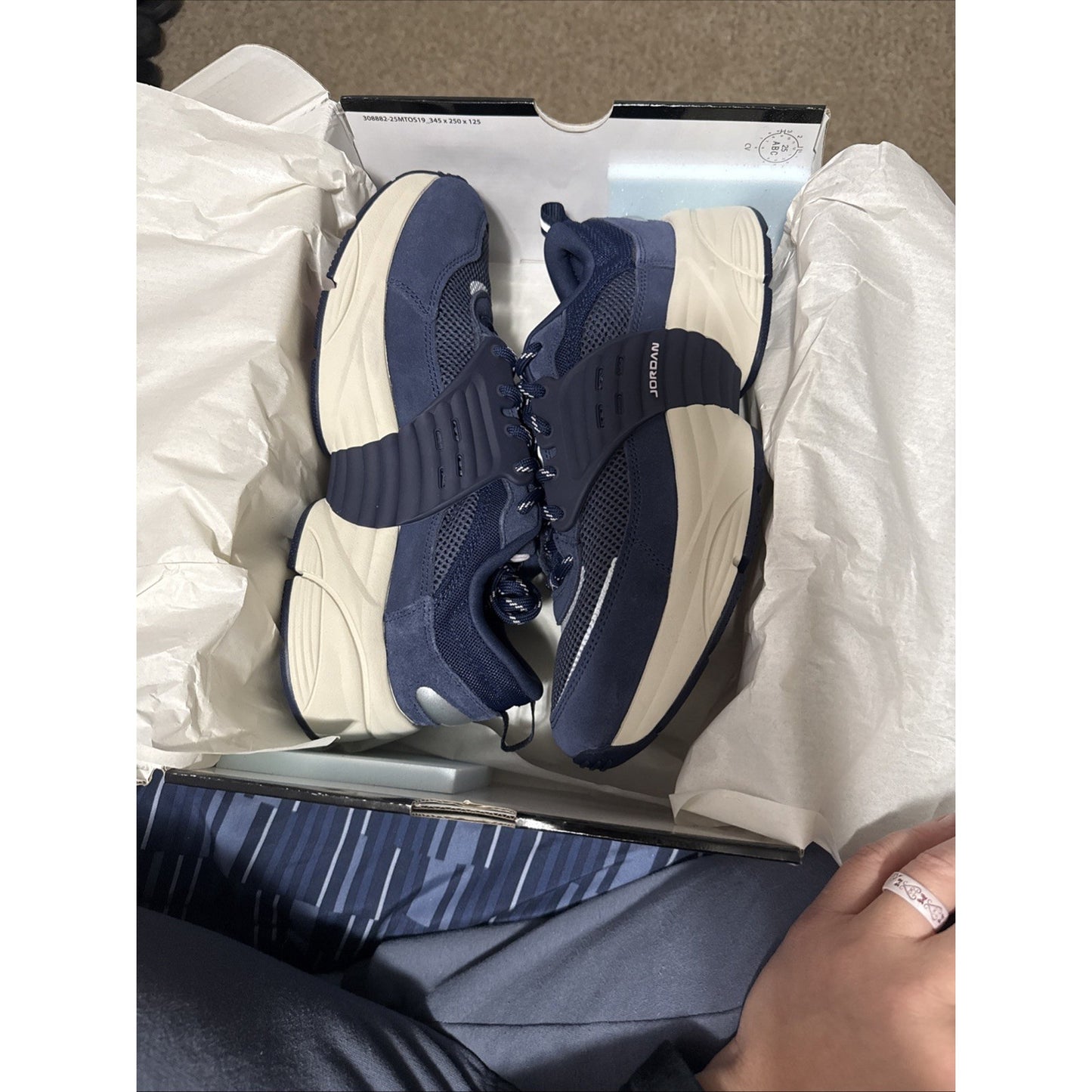 Size 11 Jordan Trunner Midnight Navy IB3722-400