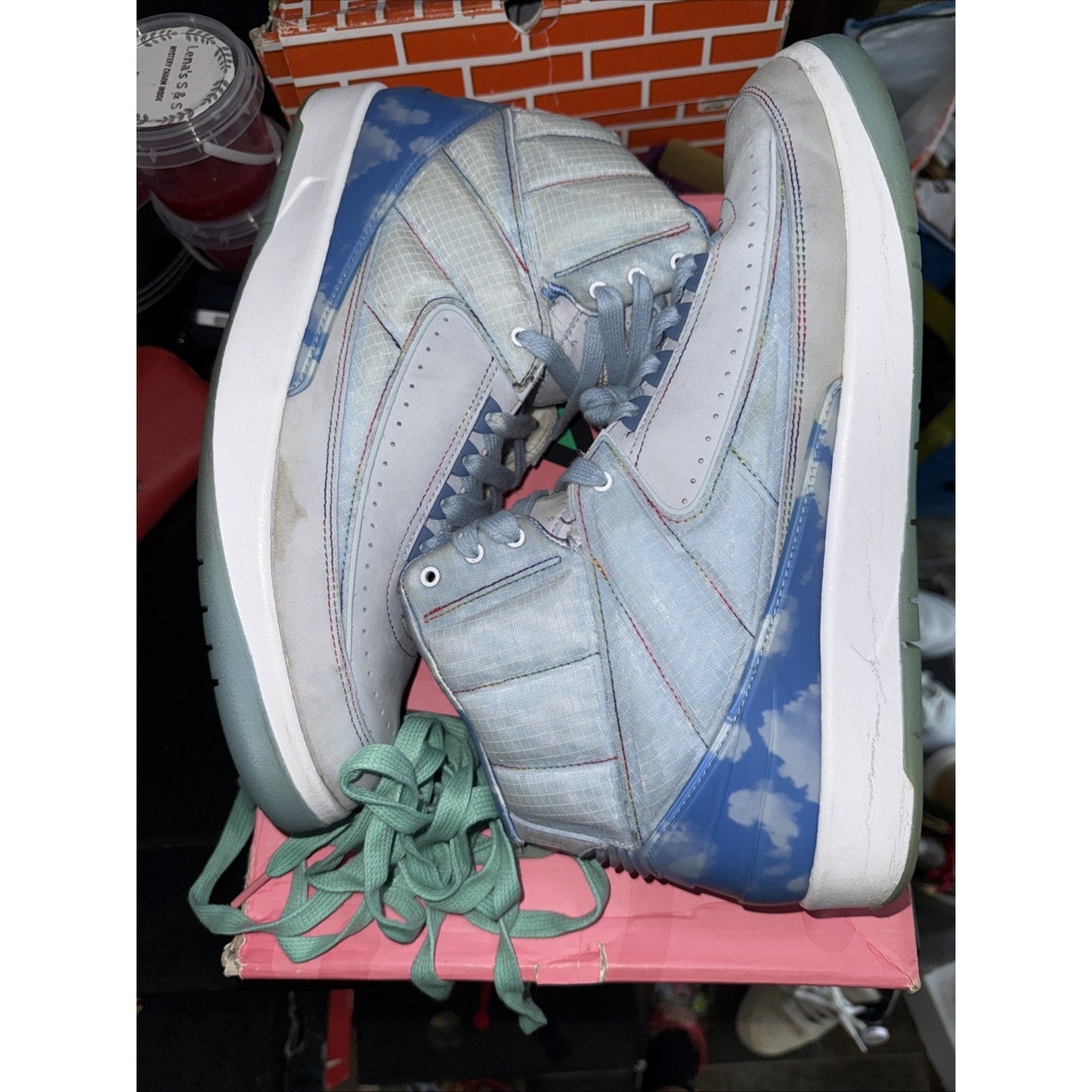Size 13 - Jordan 2 Retro x J. Balvin Blue 2022