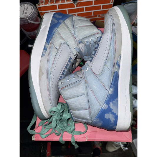 Size 13 - Jordan 2 Retro x J. Balvin Blue 2022