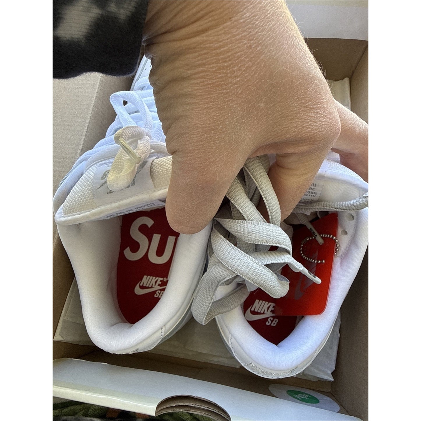 nike supreme sb dunk Size 6.5