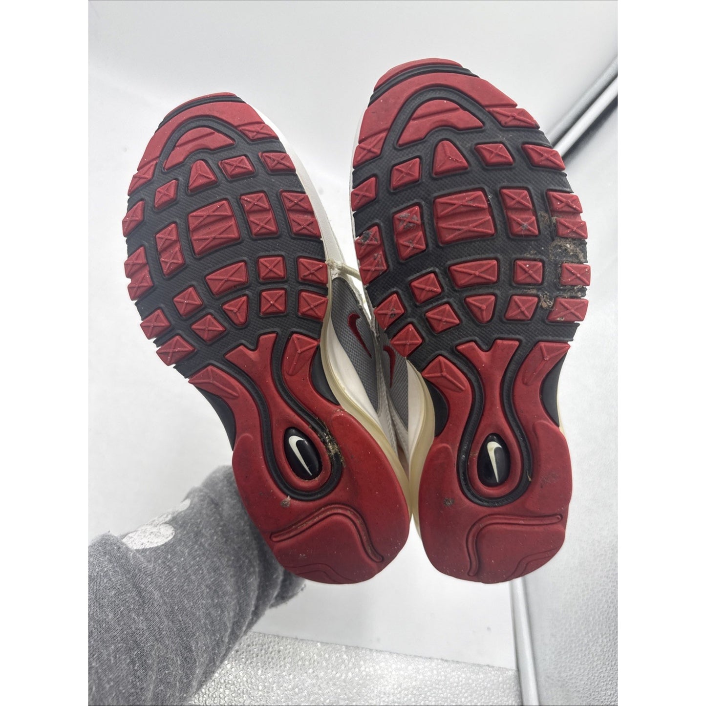 Size 5 (GS) - Nike Air Max 97 Low White Bullet