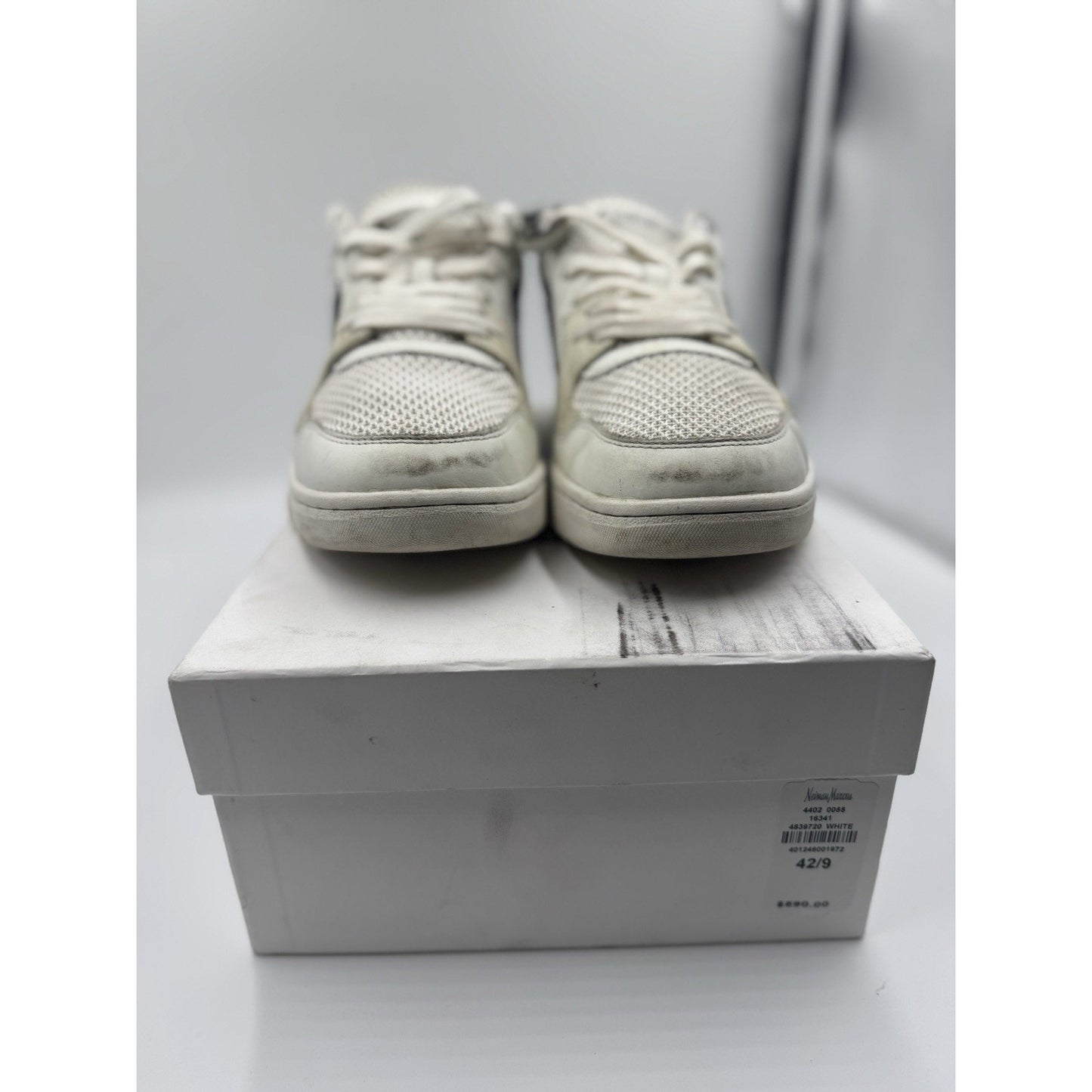 Size 9 - Off-White Out of Office Slim White Black
