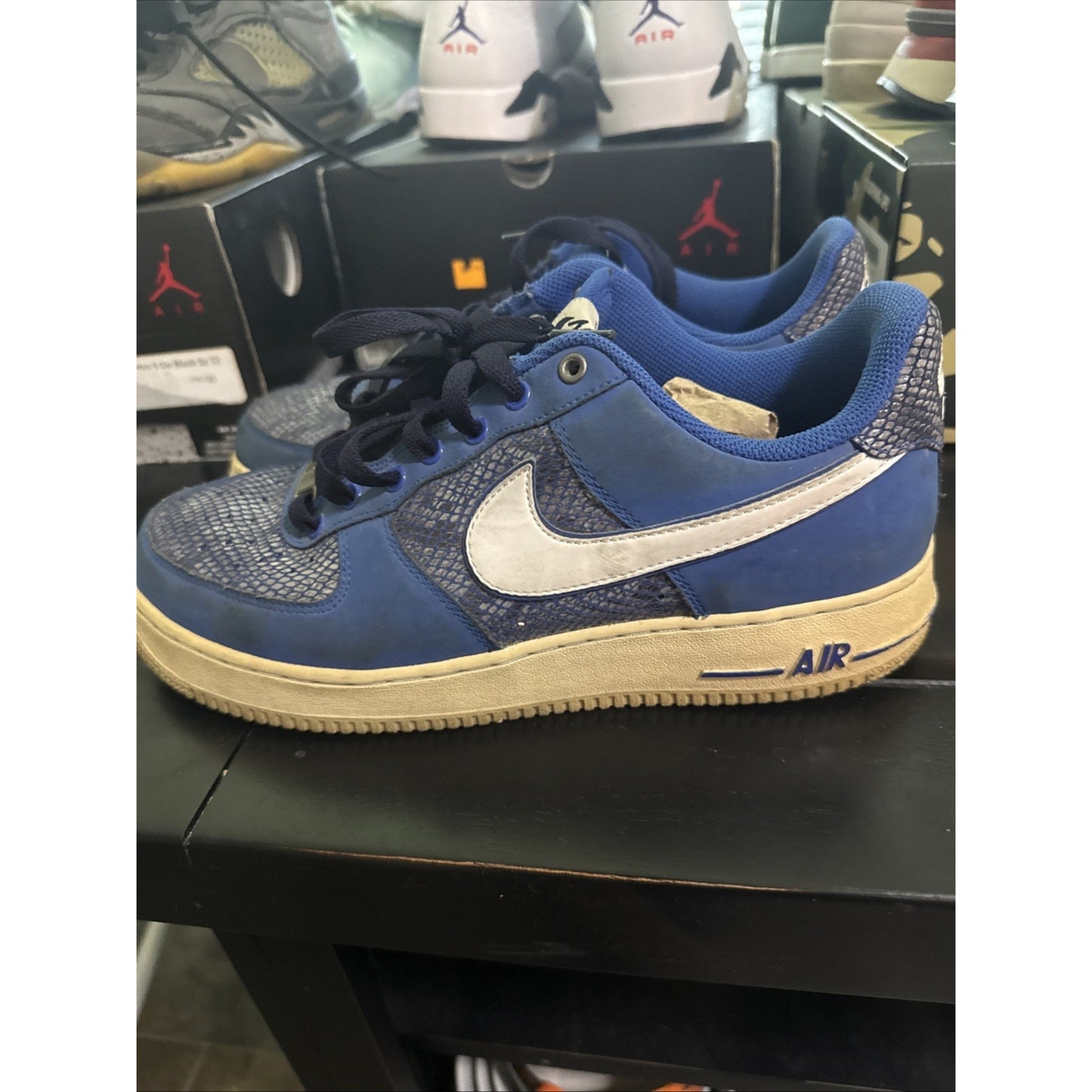 Size 9.5 - Nike Air Force 1 Blue