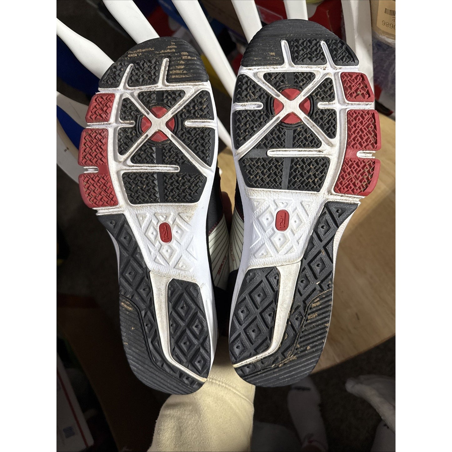 Size 12 2010 Nike Air Trainer 1 ATL Falcons 999999 Sample Tag