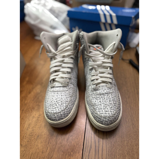 Size 13 - Nike Air Force 1 '07 LV8 High Just Do It