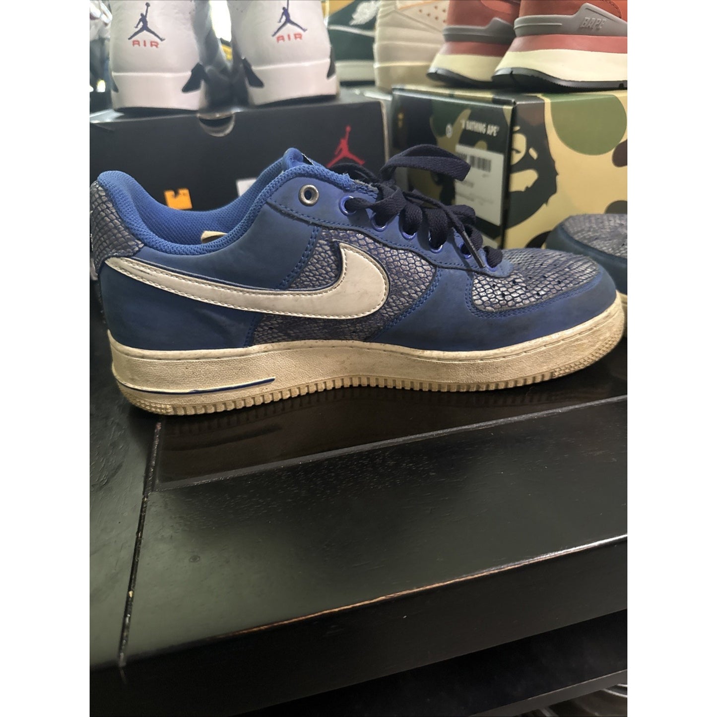 Size 9.5 - Nike Air Force 1 Blue