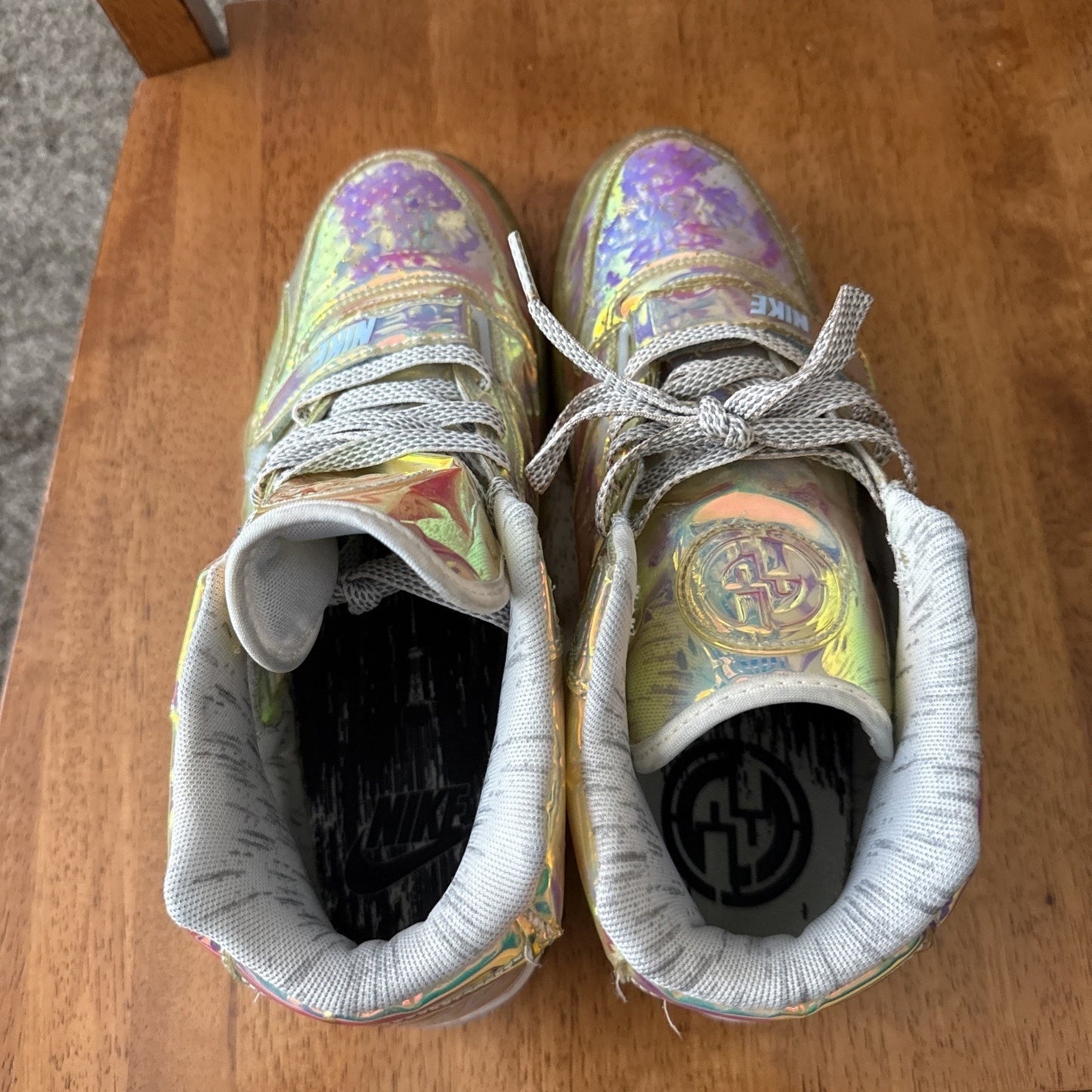 Size 9.5 - Nike Air Trainer 1 PRM QS Mid Nike Knows Super Bowl Hologram NBS026