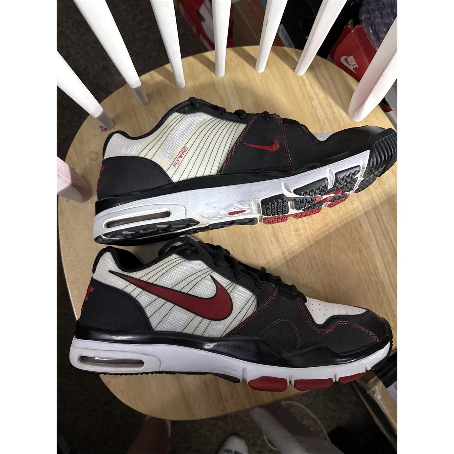 Size 12 2010 Nike Air Trainer 1 ATL Falcons 999999 Sample Tag