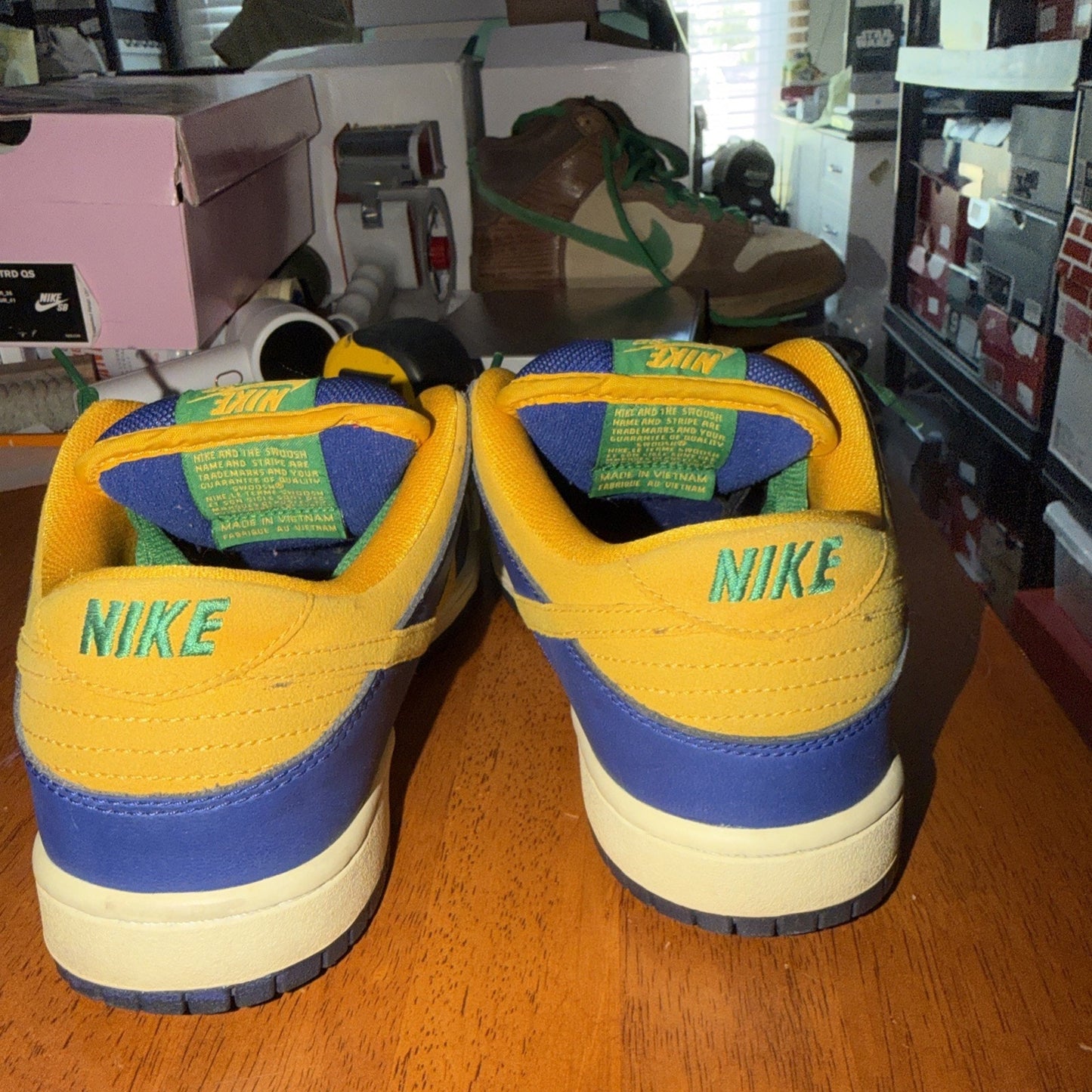 Size 7.5 - Nike Dunk Pro SB Low Royal Blue Midas Gold