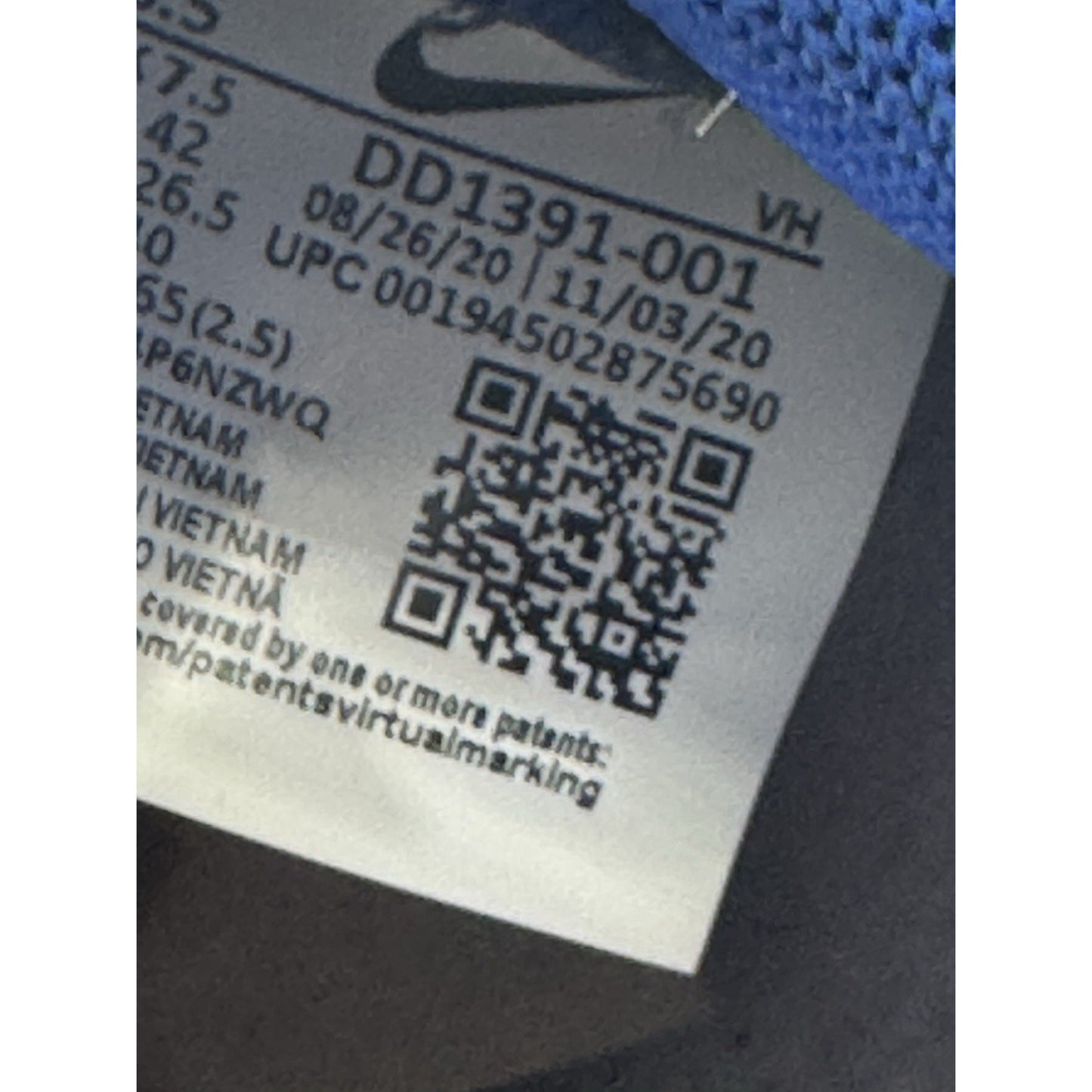 Size 8.5 - Nike Dunk Low Hyper Cobalt NBS307