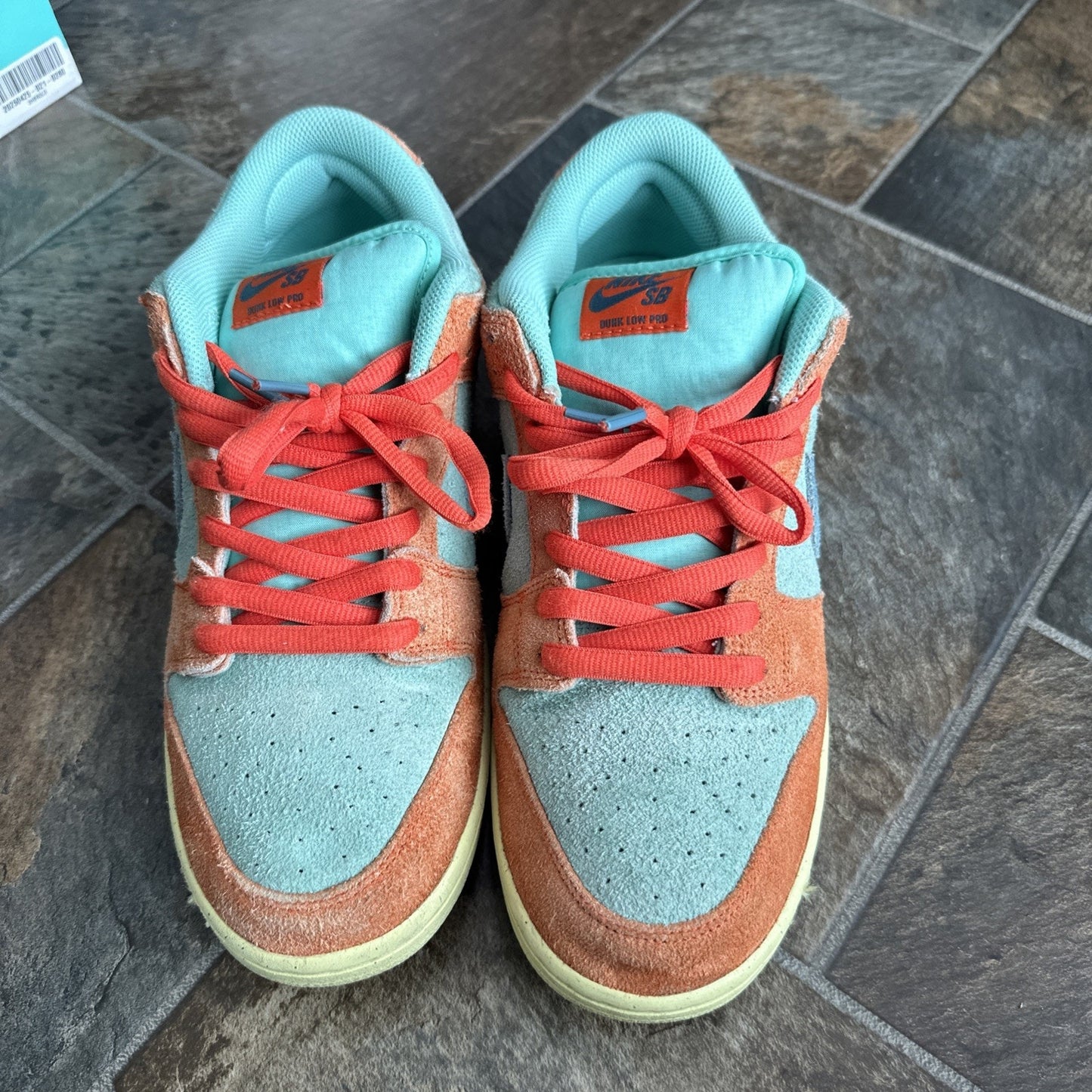 Size 11 - Nike Dunk SB Low Orange Emerald Rise